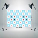 Ver imagem 2 de Fundos Fotografico Backdrop Newborn em tecido 2,2x1,5m Cartas Alice no Pais das Maravilhas P517