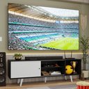 Ver imagem 1 de Rack para Tv até 80 Polegadas 160cm com Pés Preto/branco Torino Madesa Preto/branco