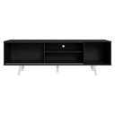 Ver imagem 7 de Rack para Tv até 80 Polegadas 160cm com Pés Preto/branco Torino Madesa Preto/branco