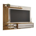Ver imagem 1 de Painel para Tv até 65" Nt1355 Off White Tx/freijó Trend Notável Móveis