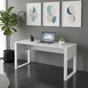 Ver imagem 5 de Escrivaninha Mesa para Escritório 136cm Me4200 Branco Tecnomobili