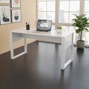 Ver imagem 4 de Escrivaninha Mesa para Escritório 136cm Me4200 Branco Tecnomobili