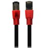 Cabo de Rede CAT7 PATCH CORD FTP 600 MHZ / 10 GBPS 3M Vermelho 5+ - 1