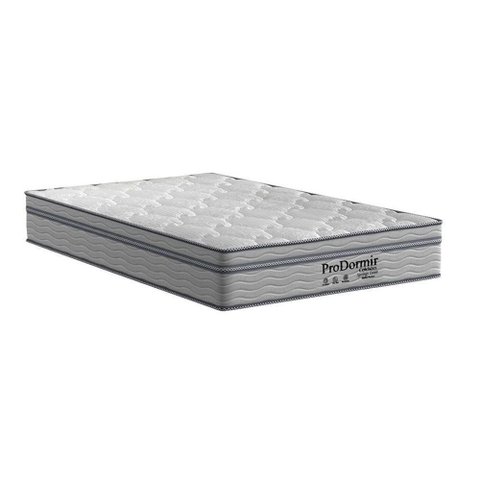 Colchão Solteiro Molas Ensacadas Masterpocket Prodormir Springs Luxo Euro Pillow Gray (88x188x28