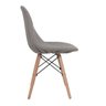 Capa Cadeira Eiffel Charles Eames Wood Tricot Cinza - 2