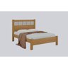 Cama Casal Primícia 100% Mdf D Doro Móveis - Cinamomo/off White - 1