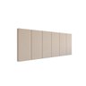 Cabeceira Cama de Solteiro Lisa 0.90 - Gt Magazine:bege - 3