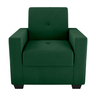 Poltrona Decorativa Múrcia Veludo Maserati Verde - 3