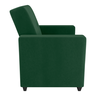 Poltrona Decorativa Múrcia Veludo Maserati Verde - 4