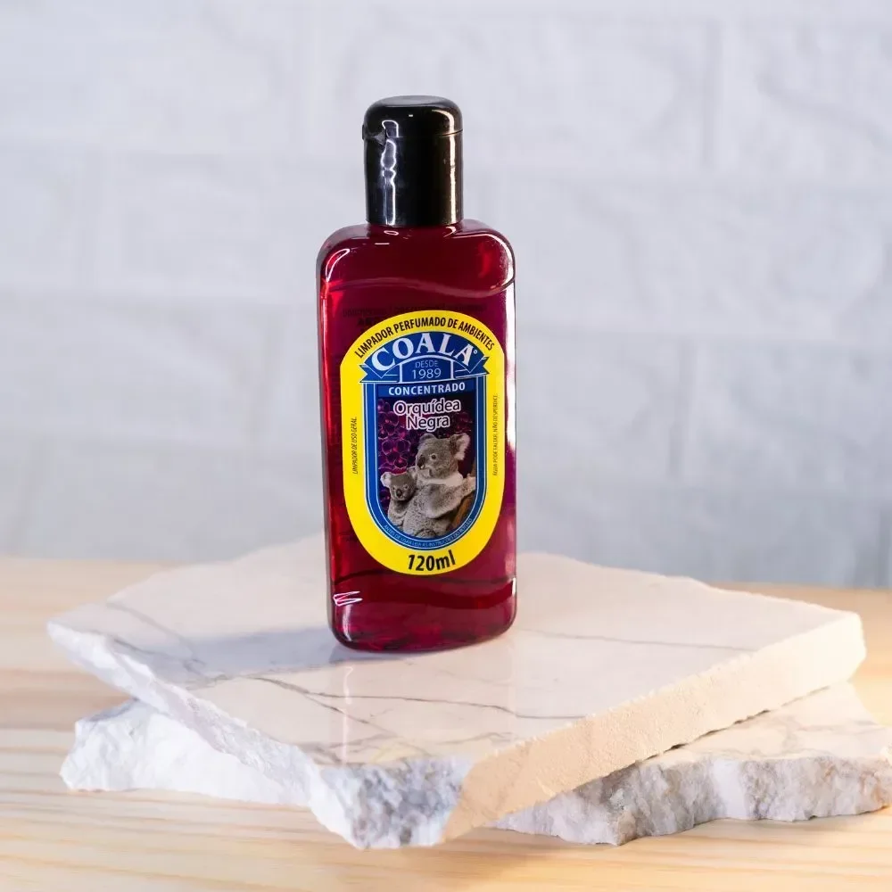 Ver imagem 2 de Kit 3 Desinfetante Concentrado de Ambiente 120ml Coala Orquídea Negra
