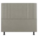Ver imagem 5 de Kit Cabeceira e Baú Cama Box King Size Grace 195cm Bege