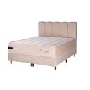 Ver imagem 2 de Kit Premium Base Box Casal 1,38 - Bege