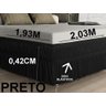 Saia Para Cama Box Casal King Pronta - 3