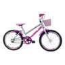 Bicicleta Infantil Aro 20 Feminina - Route Bike - Aro Aero - Cestinha Branco - 1