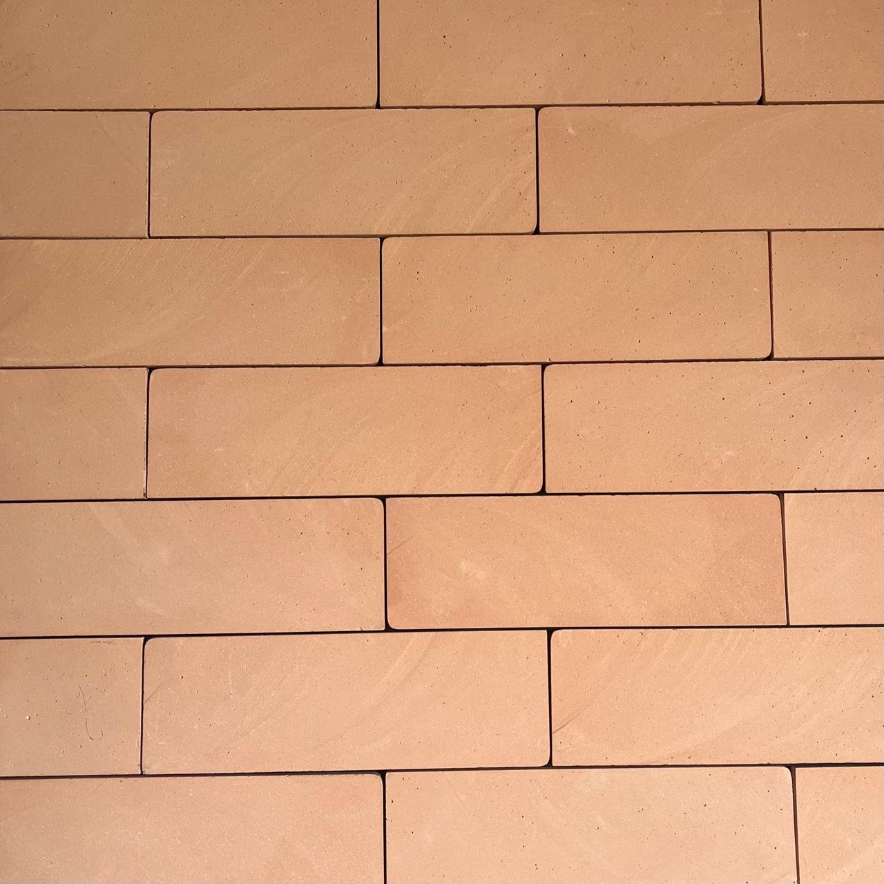 Revestimento Tijolinho Brick de Concreto - Terracota Soft M² - 3