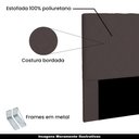 Ver imagem 4 de Cabeceira Decorativa King Size 1,95m Givenchy Suede Café
