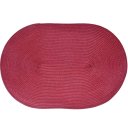 Ver imagem 1 de Americano Requinte Liso para Mesa Oval 30x45cm Bordô