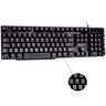 Kit 5 Teclado Semi Mecânico Gamer Profissional Usb Abnt2 com Ç 107 Teclas Exbom BK-150 Preto - 3