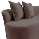 Ver imagem 6 de Namoradeira Sofá Feijão Hana Orgânica Suede Capuccino