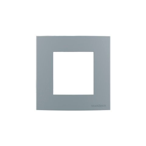 Placa com Suporte para Móveis Margirius Sleek Colors 80x80 Cinza