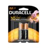 02 Pilhas Duracell Duralock Alcalina Embalagem Boa Qualidade - 1