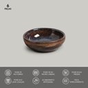 Ver imagem 3 de CONJUNTO C/ 6 RAMEQUIM MÉDIO ORGÂNICO TITANIUM 9x3 cm