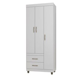 Guarda Roupa Solteiro Ambiente 2232 Branco – Araplac - 2