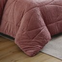 Ver imagem 3 de Edredom Queen Plush Sense Dupla Face Toque Flannel Tessi