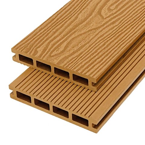 Deck Área Externa em Wpc Cor Carvalho 290cm X 15cm Rm Decor