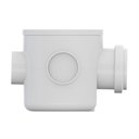 Ver imagem 4 de Caixa Sifonada Pvc Porta Grelha 100x100x50mm Quadrada Branca Tigre