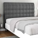 Ver imagem 6 de Cabeceira Cama Box Casal Ciara 140cm Botonê com Frame Suede Cinza - Abmaza