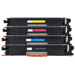 Kit Colorido 4 Cores / Toner Compatível CF350A CF351A CF352A CF353A para HP Laserjet 100 Color - 2