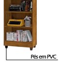 Ver imagem 3 de Armário Multiuso 5 Prateleiras Jequitibá J&A Móveis Aspen 180x63x35