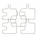 Ver imagem 1 de Kit Resistência Inferior para Fornos Embutir 220v - 5 peças