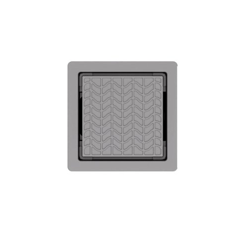 Ralo Neo Hidden Tramontina em PVC 10 x 10 cm
