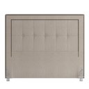 Ver imagem 1 de Cabeceira Cama Box Queen 160 Cm P05 Atenas Linho Creme - Lyam Decor
