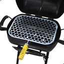 Ver imagem 4 de Churrasqueira Móvel a Bafo Mini Carvão com Suporte e Grelha Preto