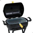 Ver imagem 2 de Churrasqueira Móvel a Bafo Mini Carvão com Suporte e Grelha Preto