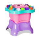 Ver imagem 4 de Mesinha De Atividades Rosa Com Blocos Brinquedo Educativo
