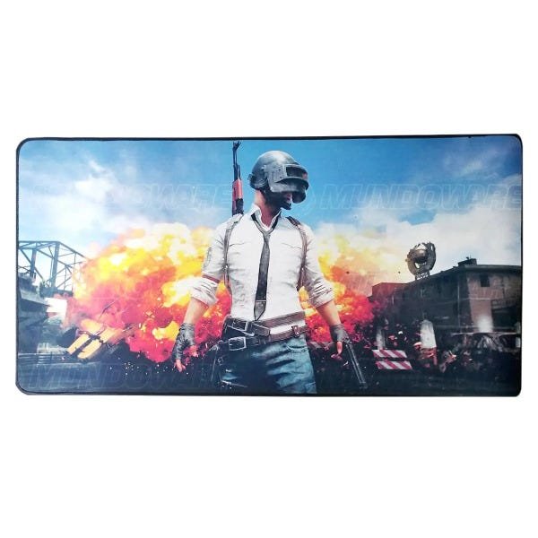 Mouse Pad Gamer Extra Grande 700x350x3mm Com Bordas Costuradas Base ...