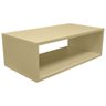 Mesa De Cabeceira Suspenso Criado Mudo Mdf Nicho Quarto 20x60x31cm - Bege - 1