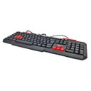 Ver imagem 3 de Teclado Multimídia USB Com Fio Padrão ABNT2 PT-BR Exbom BK-G136