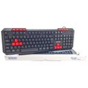 Ver imagem 1 de Teclado Multimídia USB Com Fio Padrão ABNT2 PT-BR Exbom BK-G136