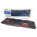 Ver imagem 2 de Teclado Multimídia USB Com Fio Padrão ABNT2 PT-BR Exbom BK-G136