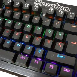 Kit Teclado Mecânico + Mouse 3200 Dpi Gamer Profissional Usb Abnt2 Iluminado Led Rgb Metal Preto - 2