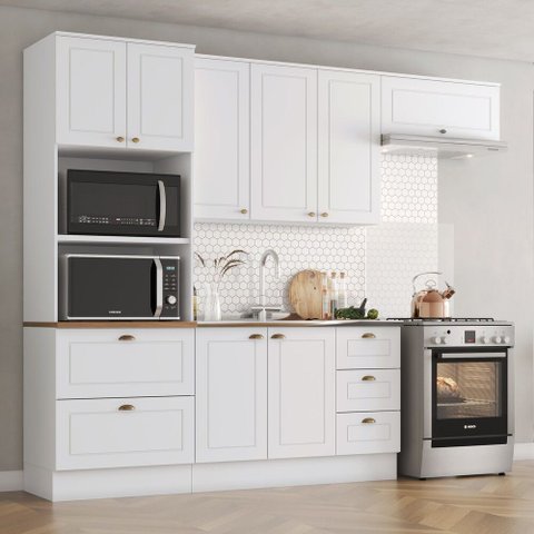 Cozinha Compacta 4 Peças com Torre Quente Americana Henn