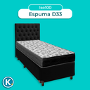 Ver imagem 4 de Kit Cama Box + Cabeceira + Colchão Solteiro D33 - Iso100 - Ortobom