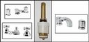 Ver imagem 2 de Reparo para Misturador Lavatório Deca Belle Époque - 4688155