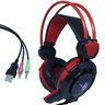 Kit Teclado Mouse Headset Gamer Computador Usb Abnt2 Iluminado Led Rgb BK-G550 GH-X30 Preto/ - 3