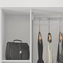 Ver imagem 4 de Guarda Roupa Solteiro 03 Portas 31060 Branco Demobile Branco